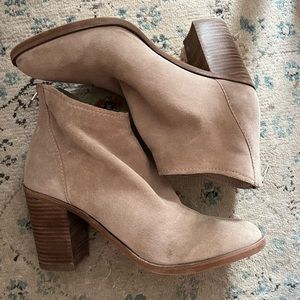 Pointed toe booties